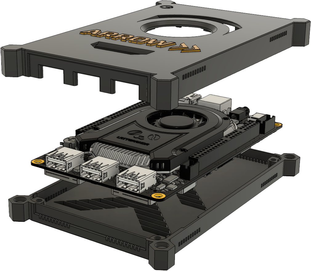 ARROW Device - Custom hardware with 3D-modeled case